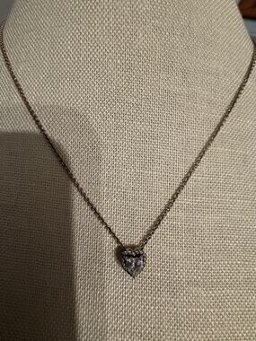 Authentic Pandora 925 ALE Heart Necklace Pendant